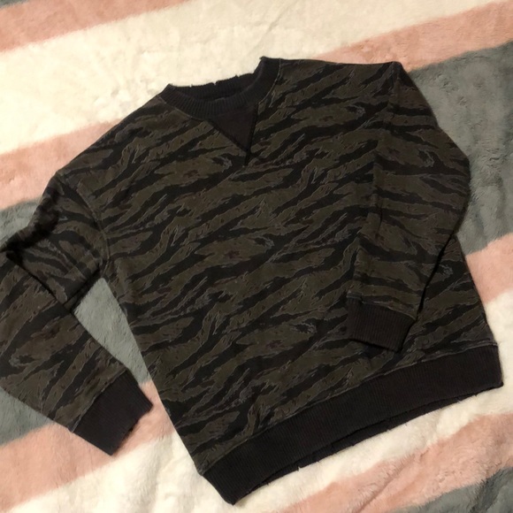 Sweat à Capuche Treasure & Bond Garçon - Rouge Taille L - 100% Coton Neuf Avec Imperfections